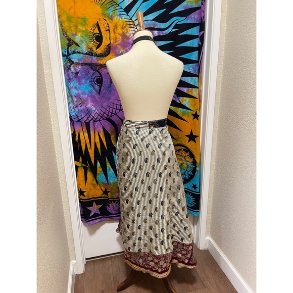 🌈 Gorgeous Vintage boho paisley skirt - Picture 12 of 15